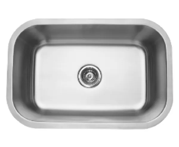 Stainless Steel Sink 27x18 Single Bowl 18g SKU_ CRSS271818G